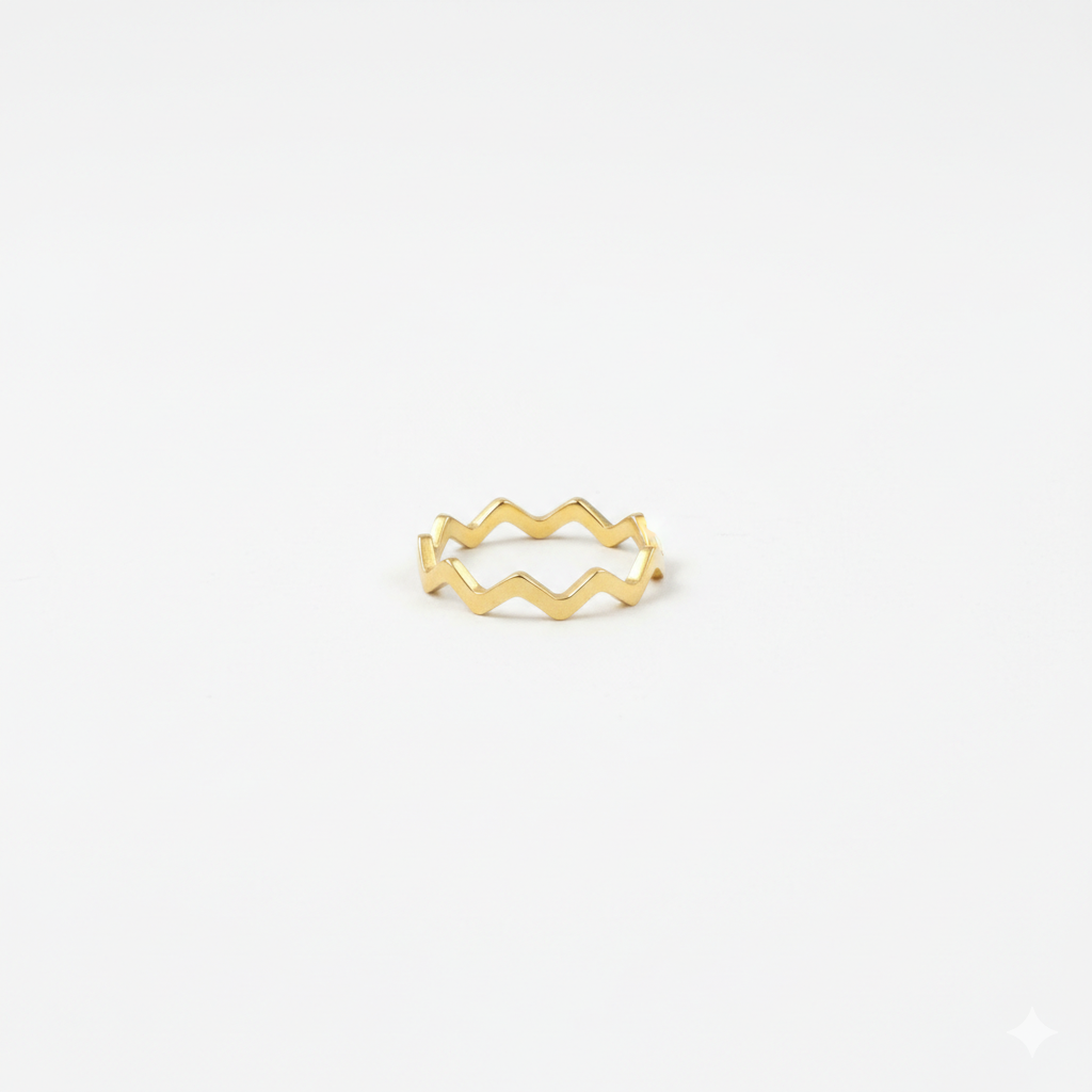 Ziggy Gold Ring
