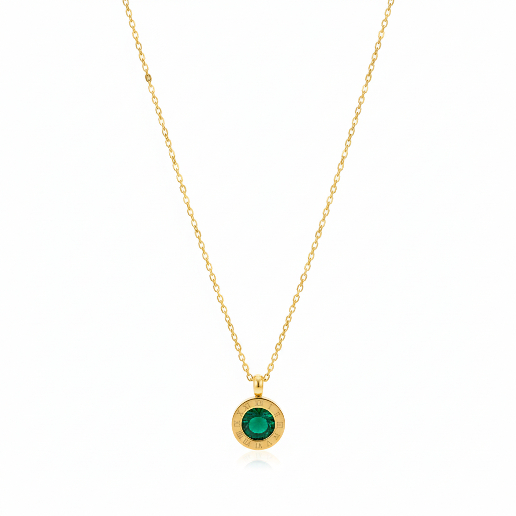 Emerald Roma Halskjede
