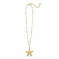 Gullbelagt Sjøstjerne Halskjede – Golden Ocean Star